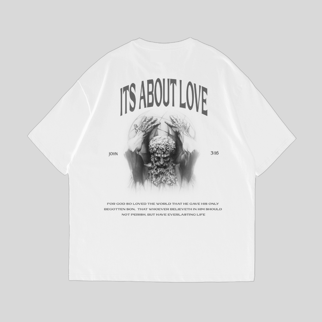 Psycho About love cream tee