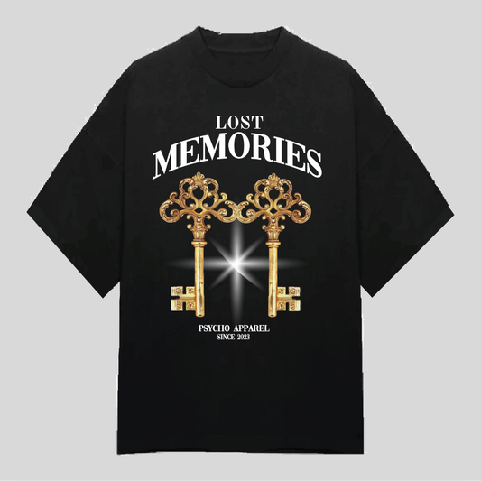 lost memories "the key" black tee