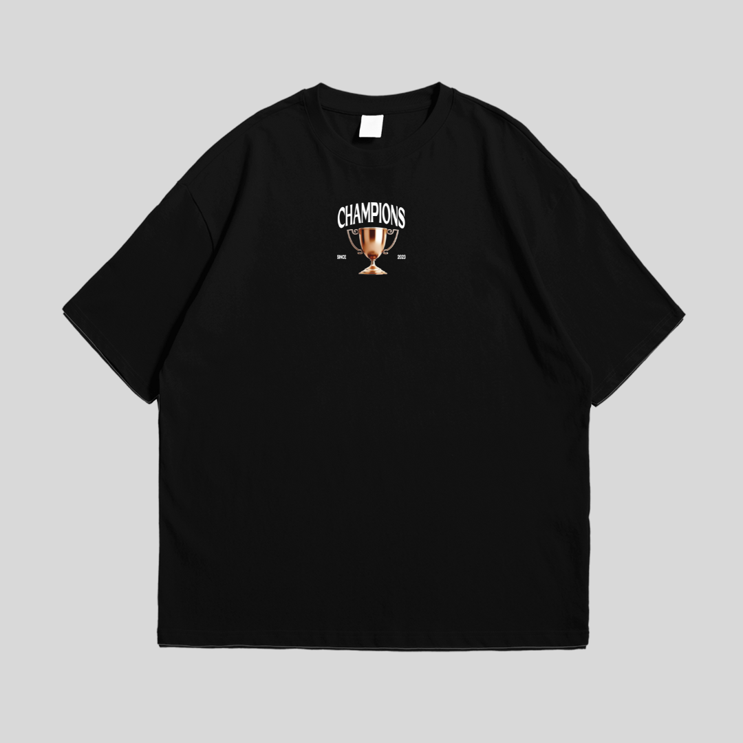 0365 Champions black tee