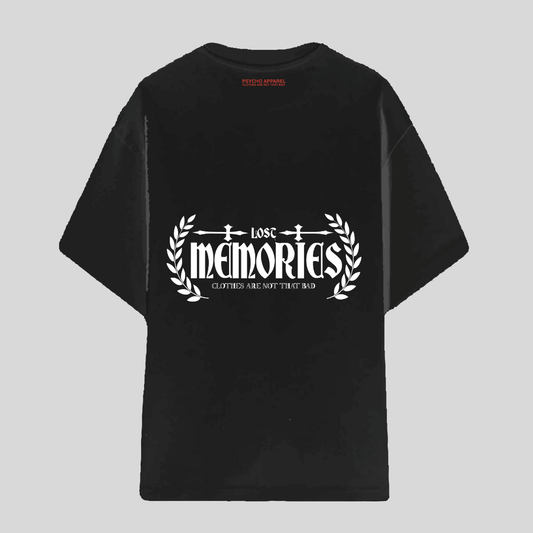 Lost memories "Basic logo" black tee